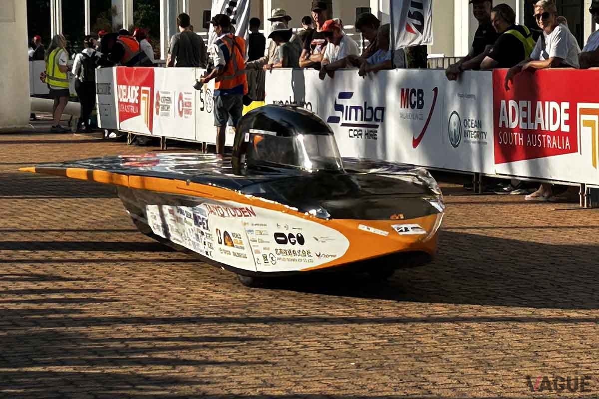 和歌山大学ソーラーカーチームのマシン＃61「YATA」