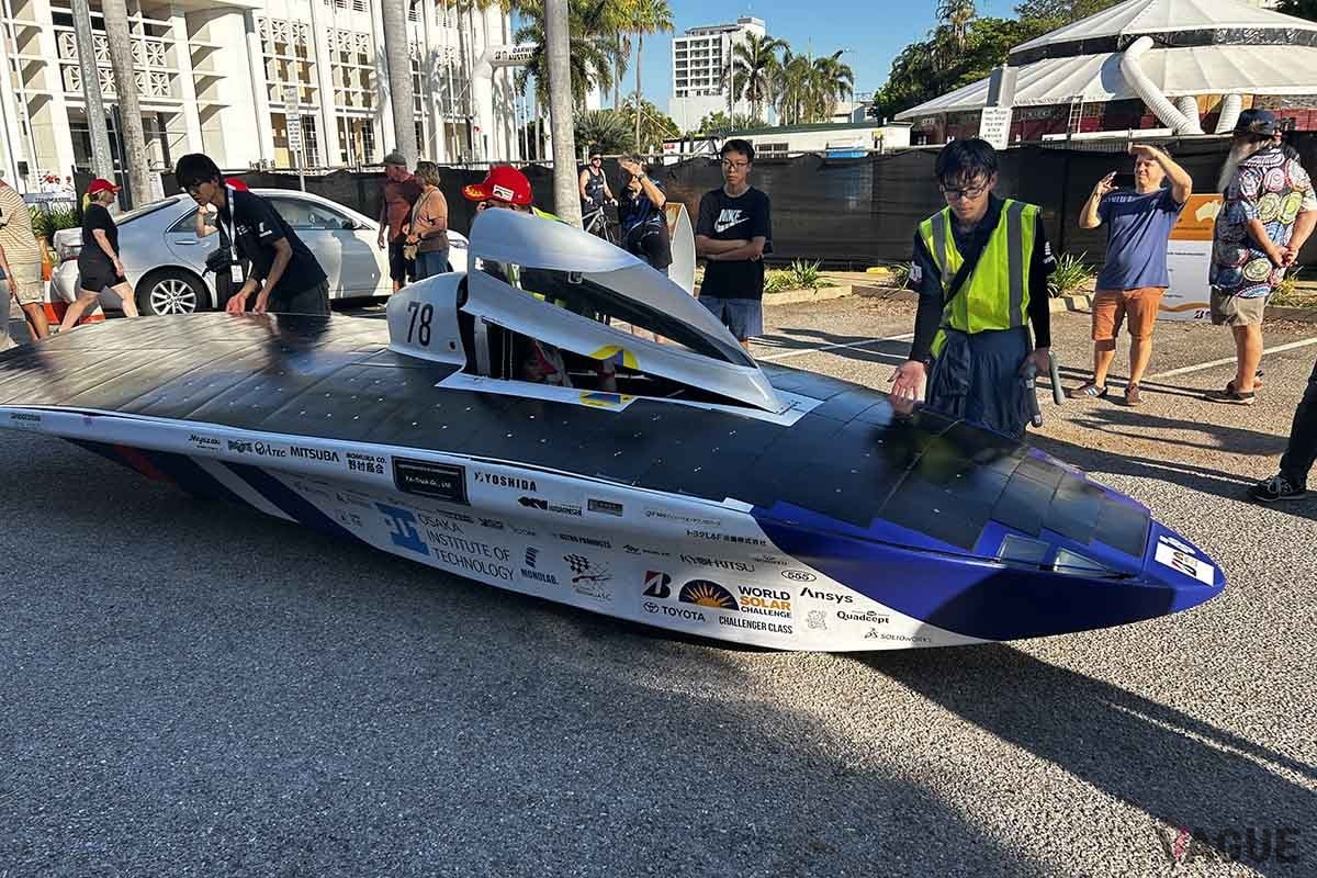 ソーラーカーが3000キロ先を目指す世界最高峰のレース「ブリヂストン