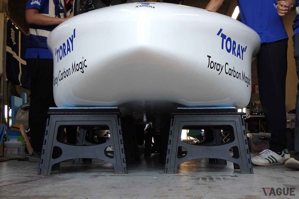 東海大学ソーラーカーチームのマシン＃10「Tokai Challenger」
