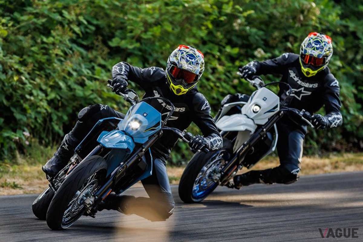 2025年後半の日本発売に向けて準備中となっているモタード、スズキ「DR-Z400SM」