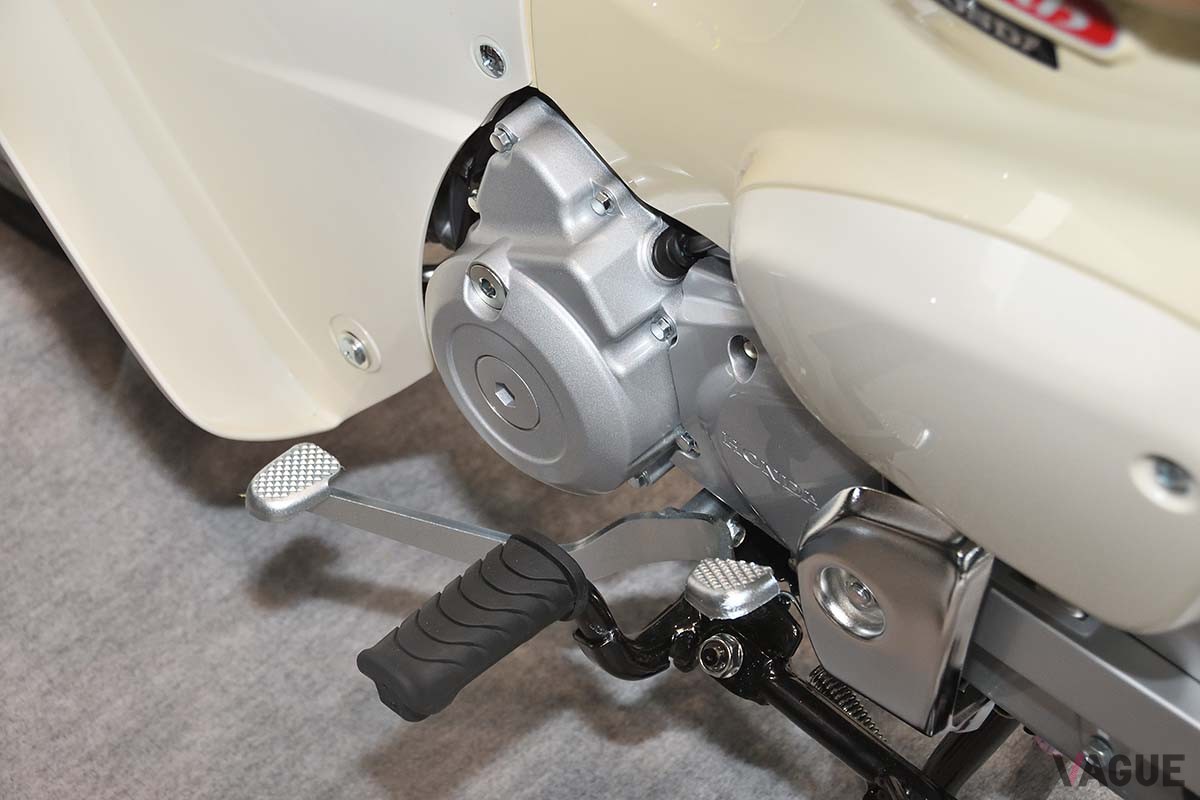 2025年3月に開催された大阪モーターサイクルショーで初公開された新基準原付ホンダ「スーパーカブ110・Liteコンセプト」