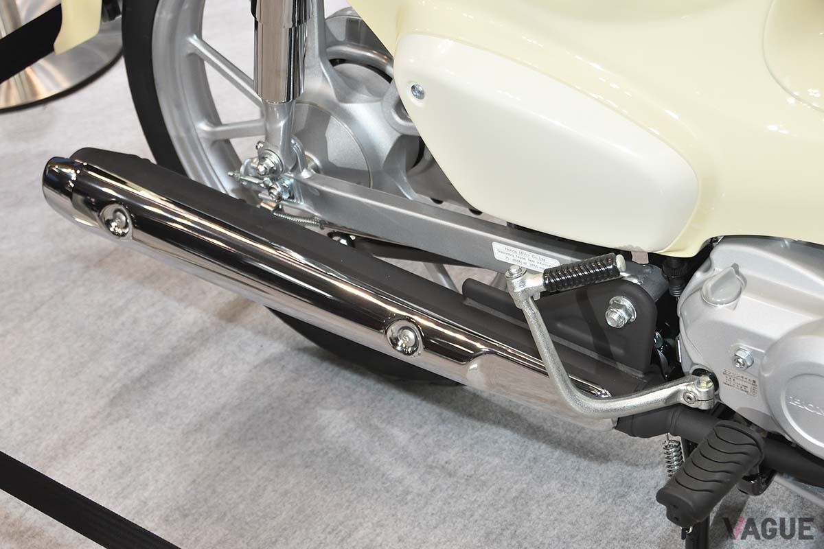2025年3月に開催された大阪モーターサイクルショーで初公開された新基準原付ホンダ「スーパーカブ110・Liteコンセプト」