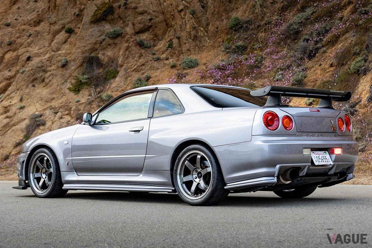 米国オークションに登場、落札された2000年式日産「スカイラインGT-R Vスペック」