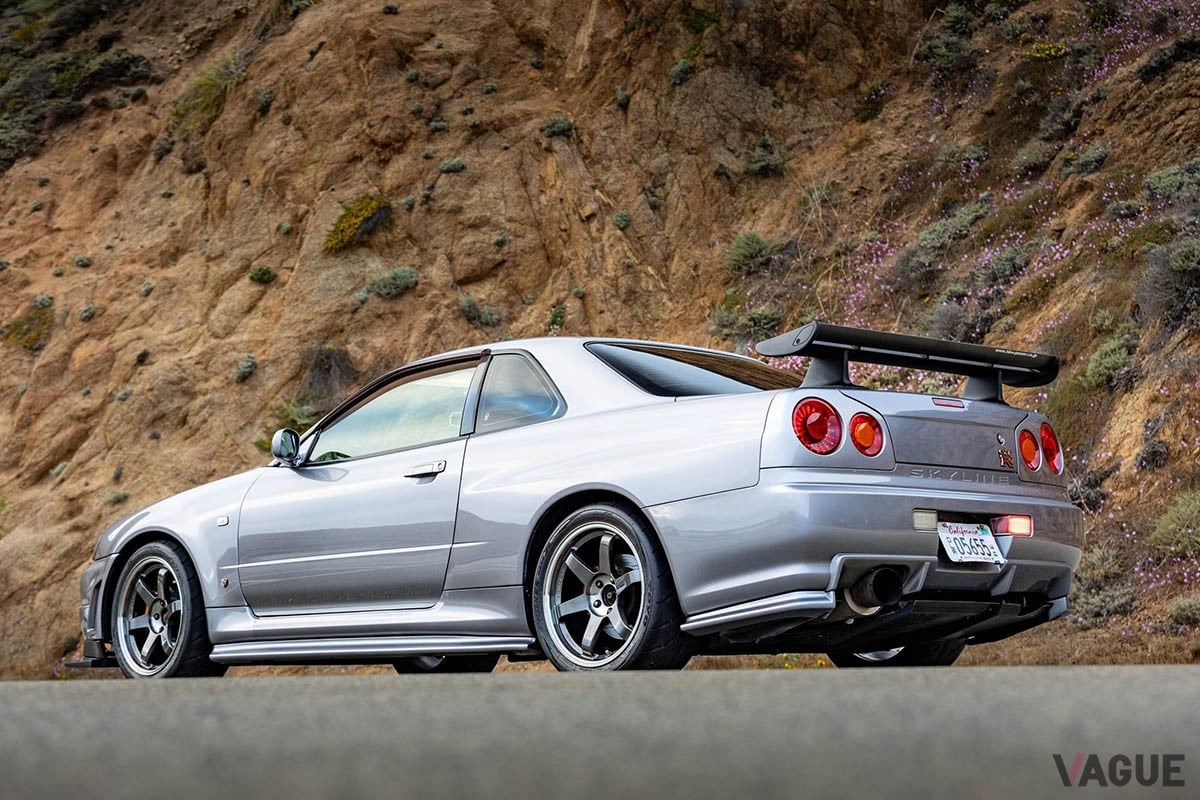 米国オークションに登場、落札された2000年式日産「スカイラインGT-R Vスペック」