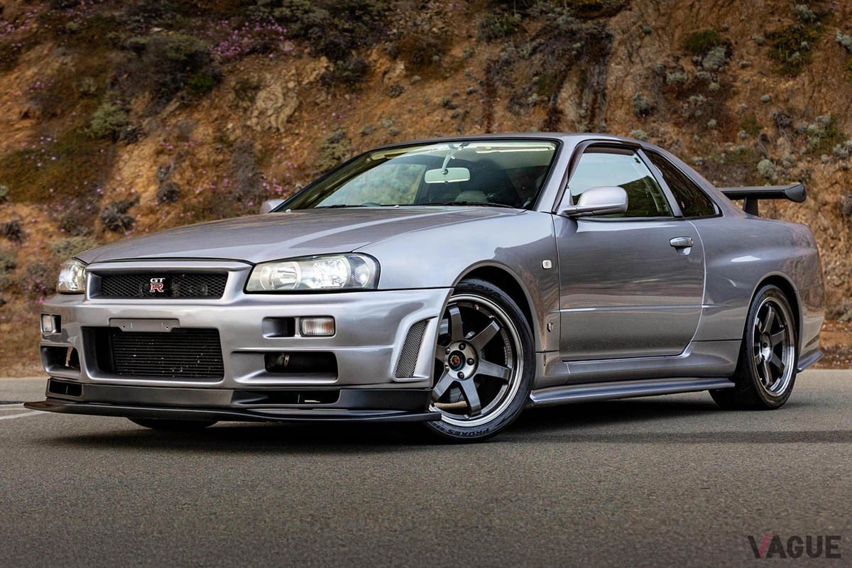 米国オークションに登場、落札された2000年式日産「スカイラインGT-R Vスペック」