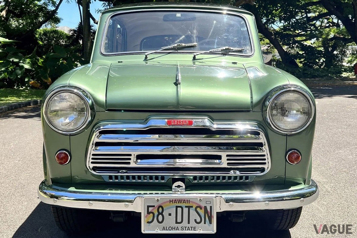 ダットサン「1000」の210型は1957年に登場。日産が北米市場に進出する際の足がかりとなった