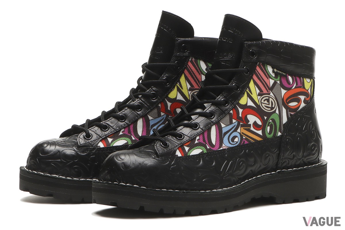 「FRANCK MULLER × DANNER FIELD R」BLACK/MULTI（5万2800円 消費税込）