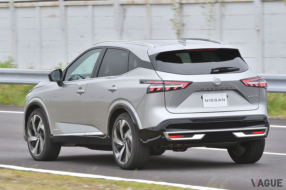 “第3世代e-POWER”を搭載する英国仕様の日産「キャシュカイ」