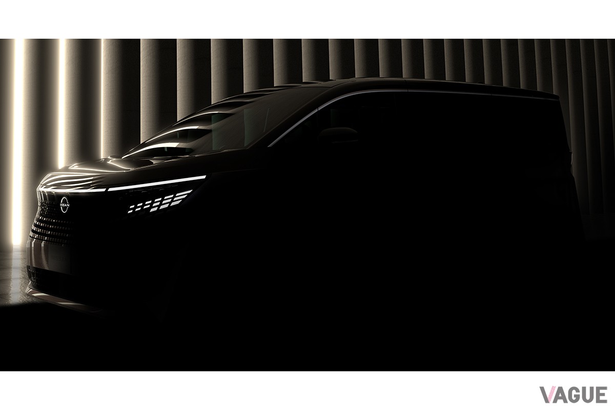 2026年度の発売が予定されている日産の次期型「エルグランド」