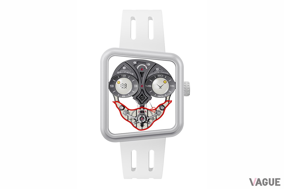 「BEHRENS × Konstantin Chaykin “Ace of Heart”」ホワイトカーボン（品番：BHR033CFWH、50本限定、220万円 消費税込）