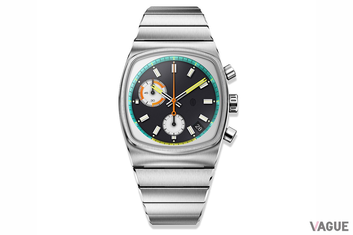 「BREW WATCH Metric - Retro Dial」（型番：METRIC-BLK、7万4800円 消費税込）