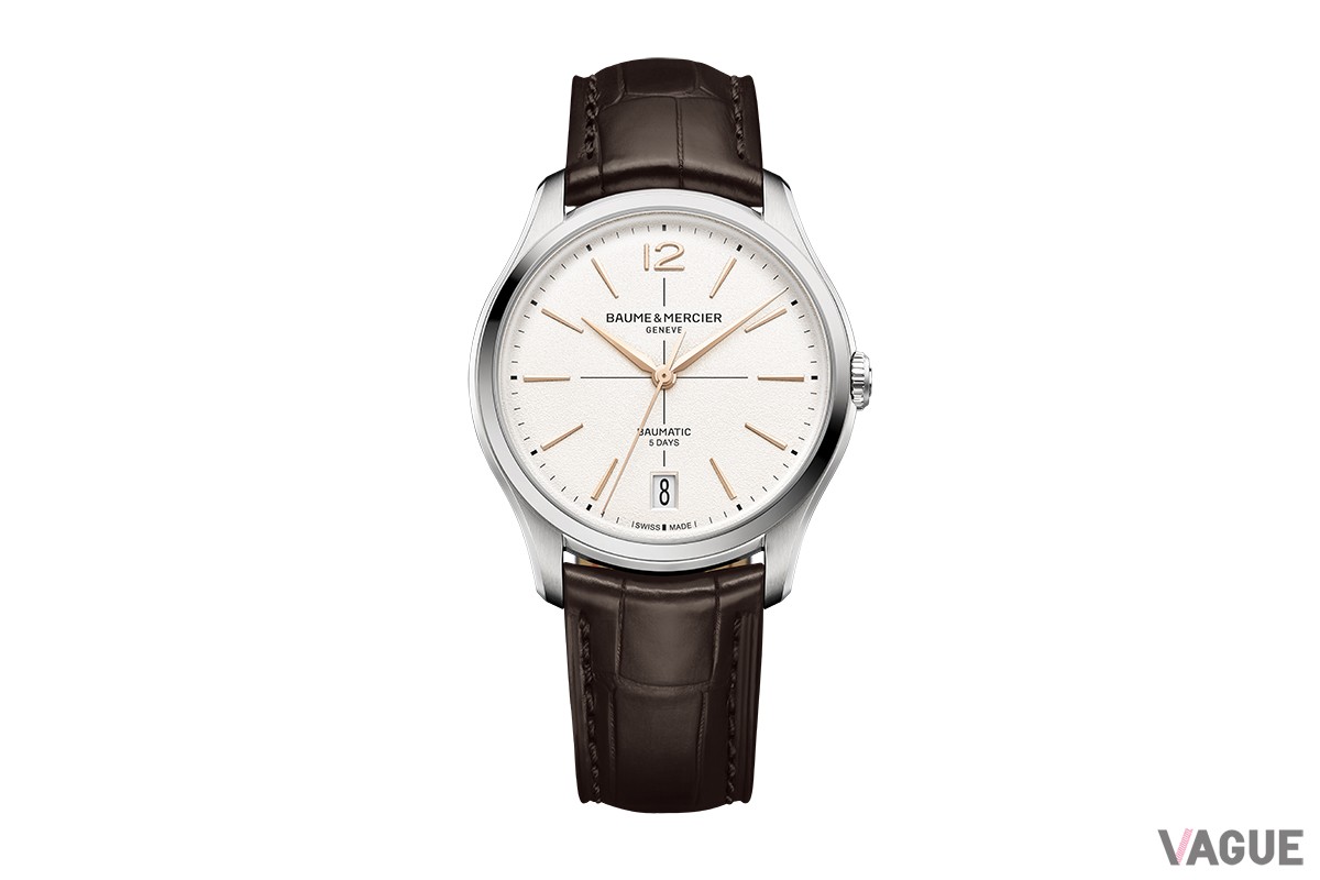 ブランド初の34mmケース、そしてレディース初のボーマティックムーブメント（BM13-1975A）搭載モデルとして記念碑的な存在となるモデルが誕生した（M0A10831）