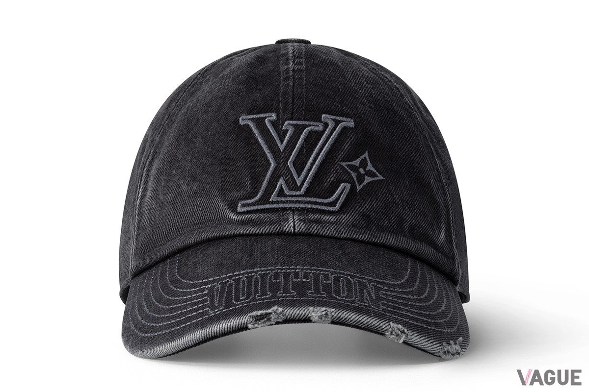 キャップ・LV デニム ウォッシュド：12万1000円