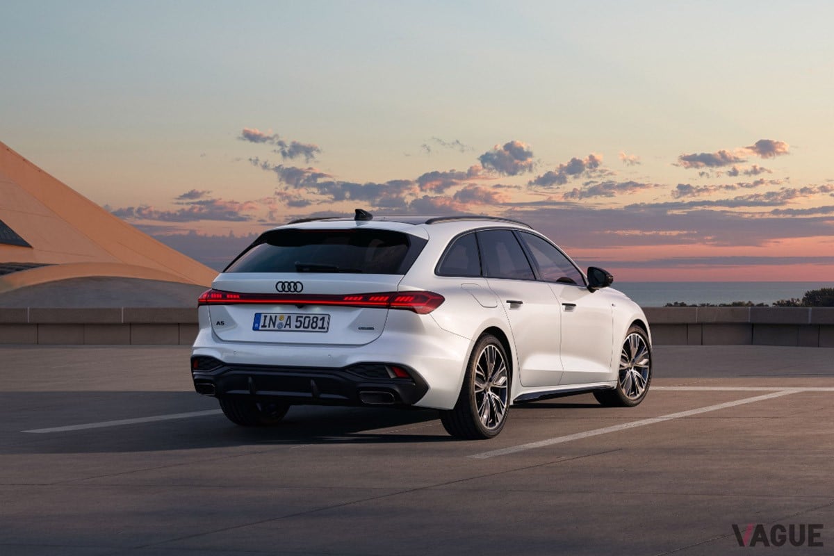 2025年2月に日本上陸したアウディ新型「A5アバント」