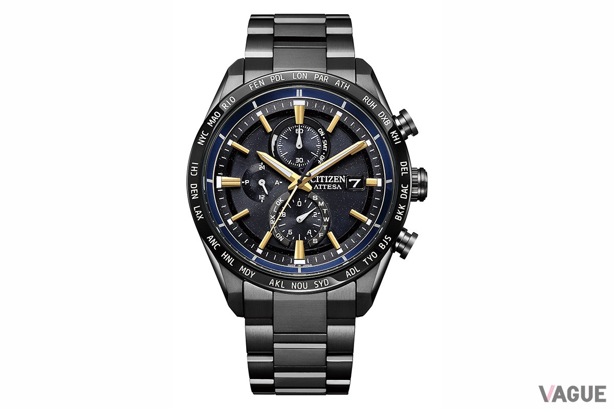 ケースとバンドの素材はスーパーチタニウム。軽くて頑丈、アレルギーも起こしにくく、デュラテクトDLCが日常の傷からもしっかりとガードしてくれる