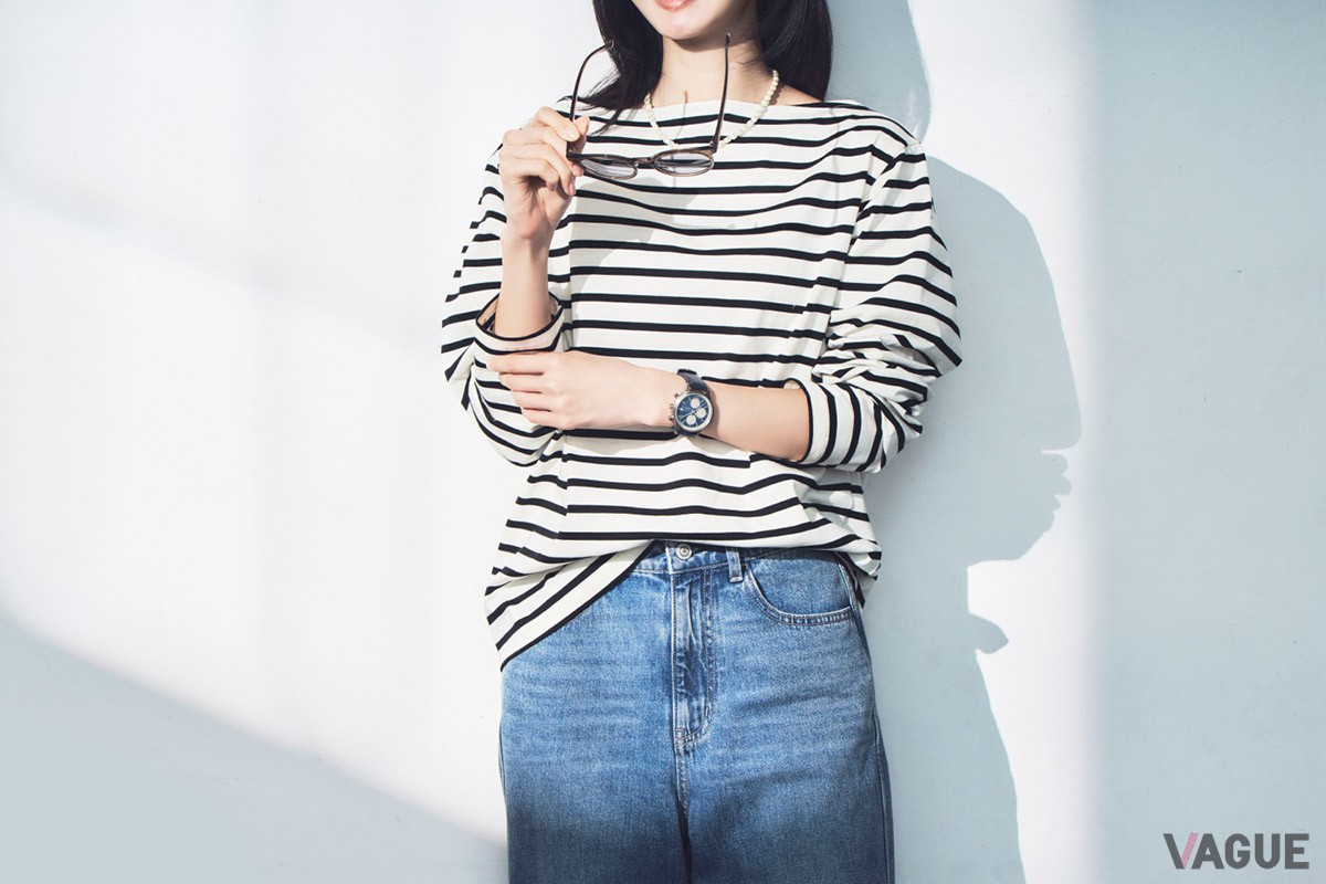 アイボリーがそれぞれのカラーの印象を馴染ませてさまざまなファッションに合わせやすくなっている