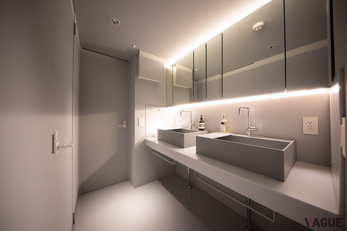 清潔感あふれる空間