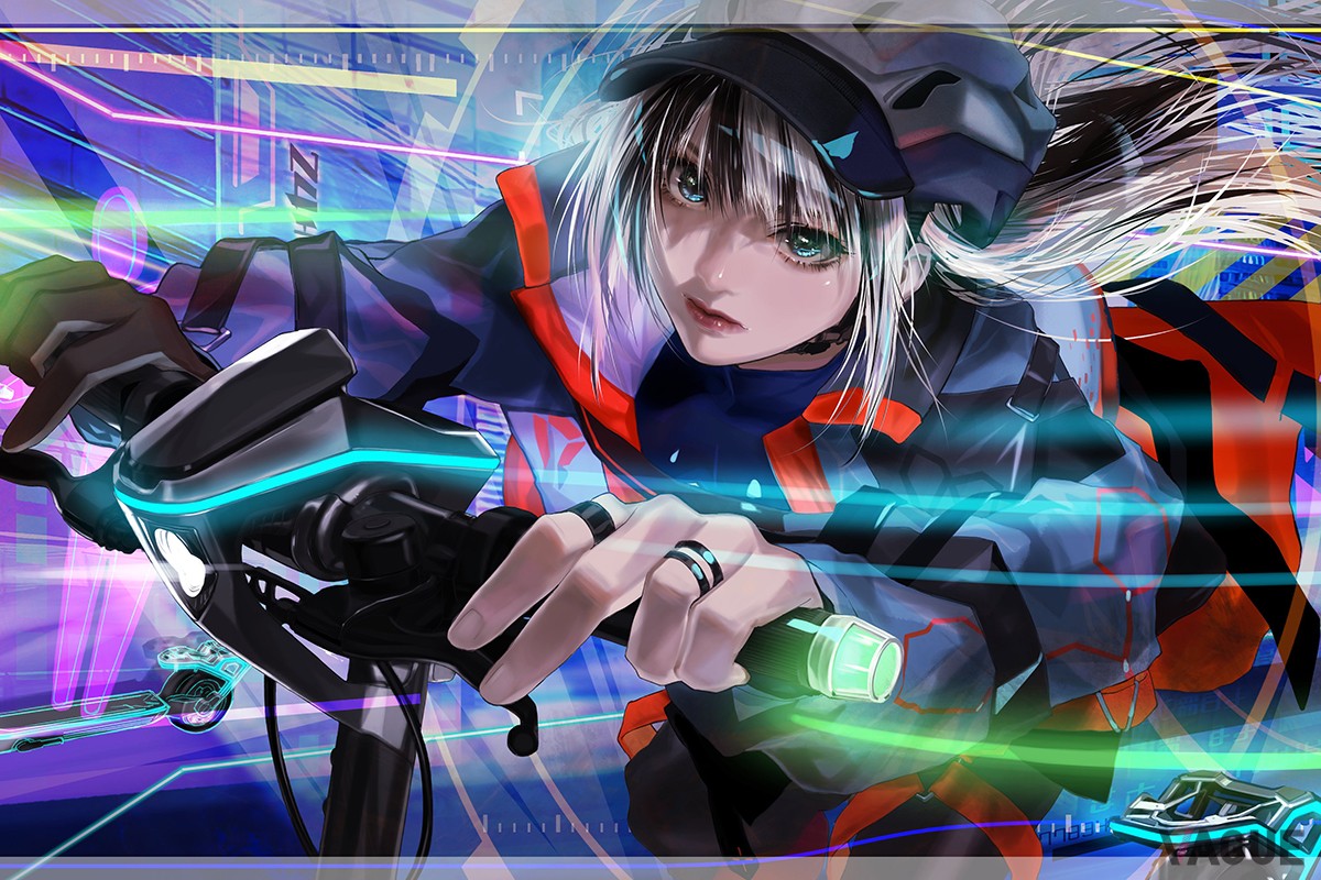 江端里沙氏による新規描きおろしキービジュアル