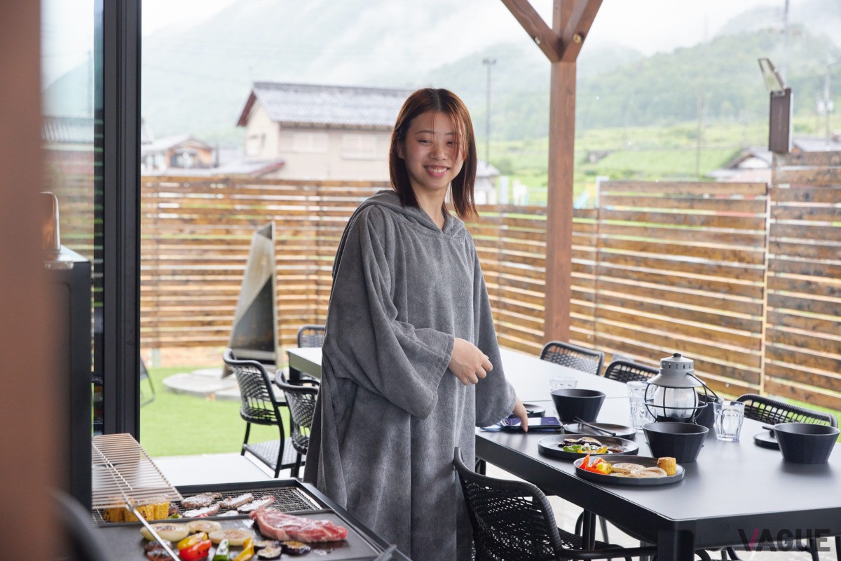 屋外での時間を快適に過ごすための設備が充実