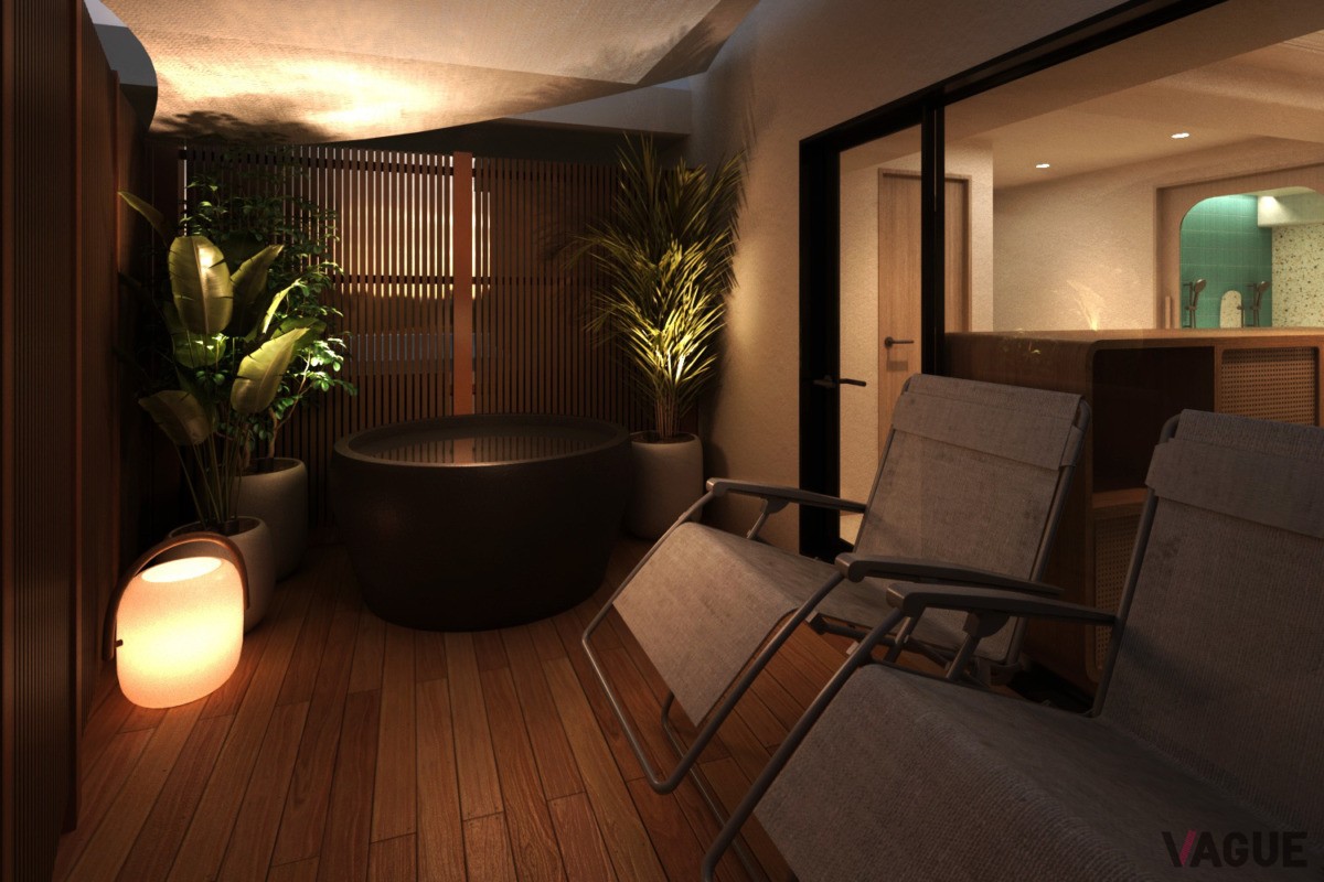 SPA(外気浴テラス&水風呂)イメージ