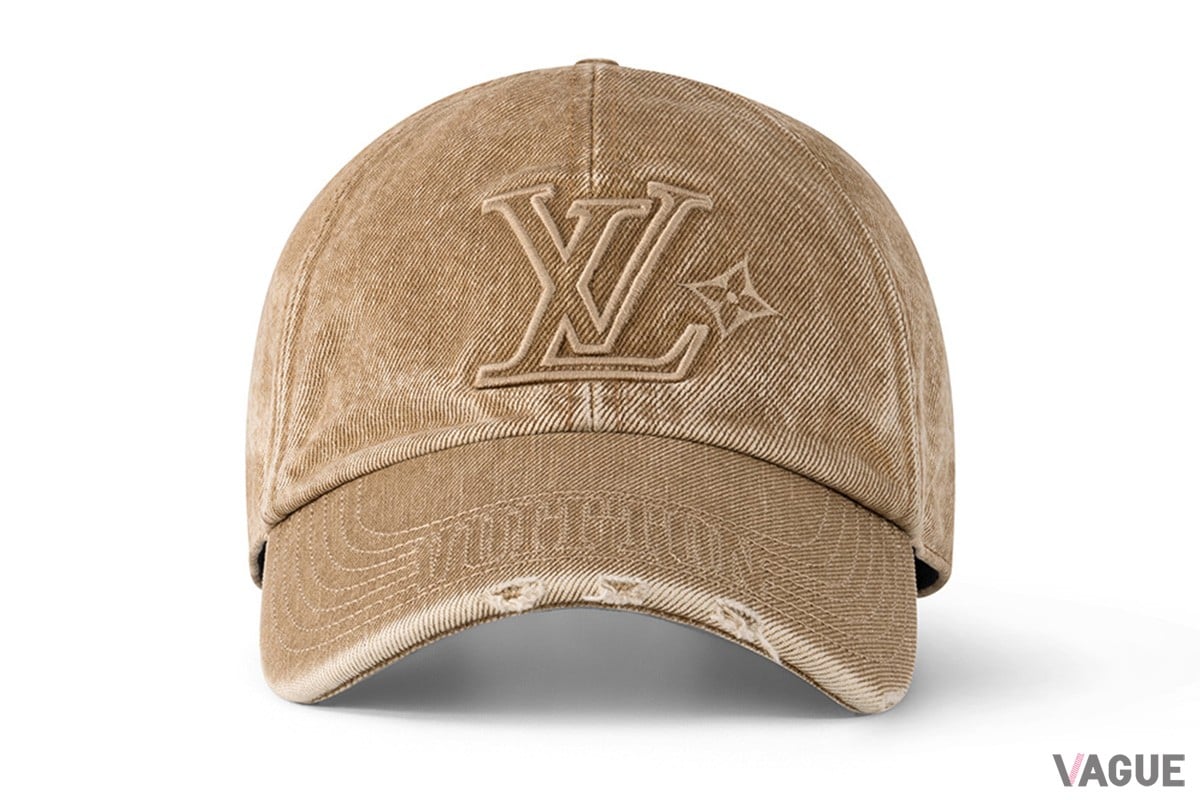 キャップ・LV デニム ウォッシュド：12万1000円