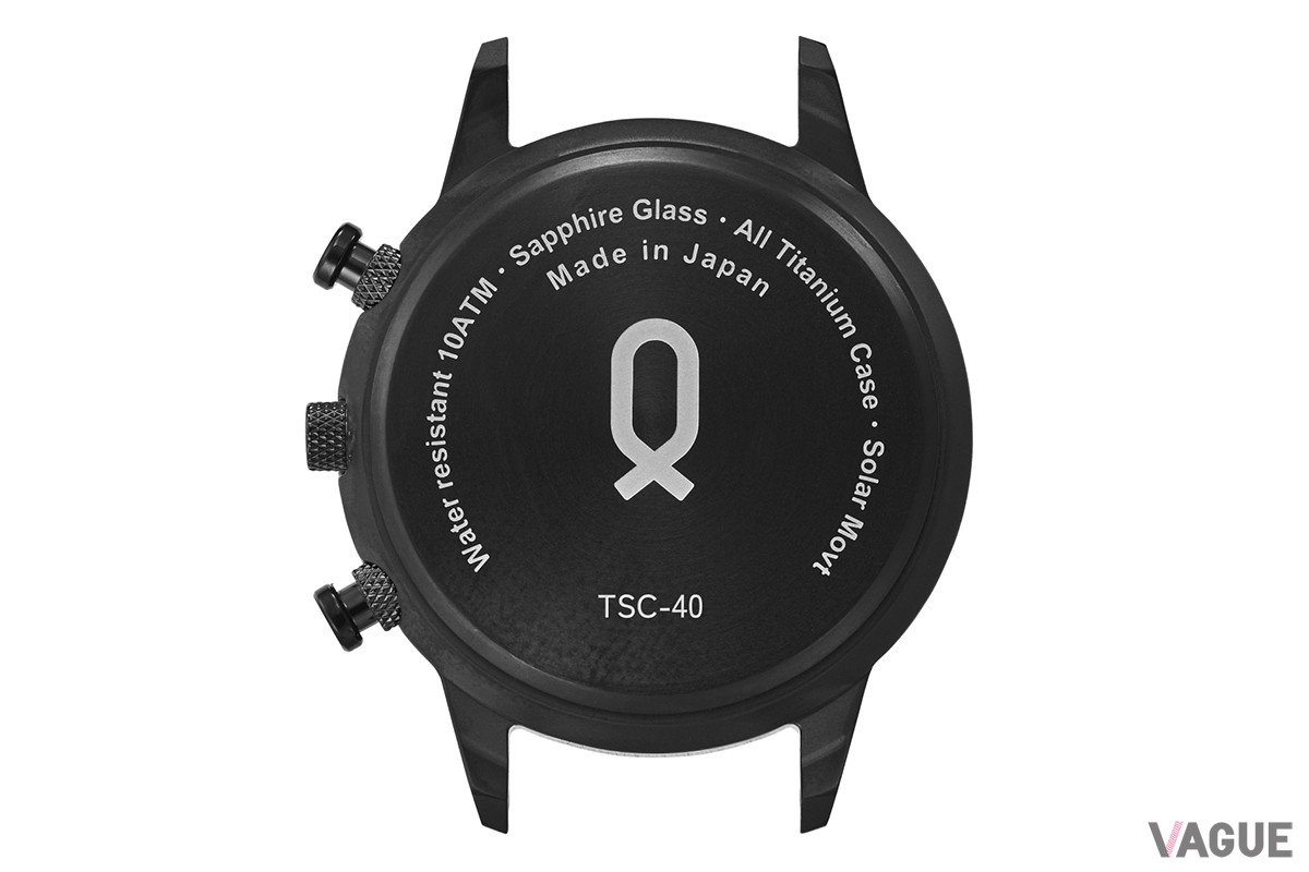 ケースバックにはknotのかわいいロゴマークが