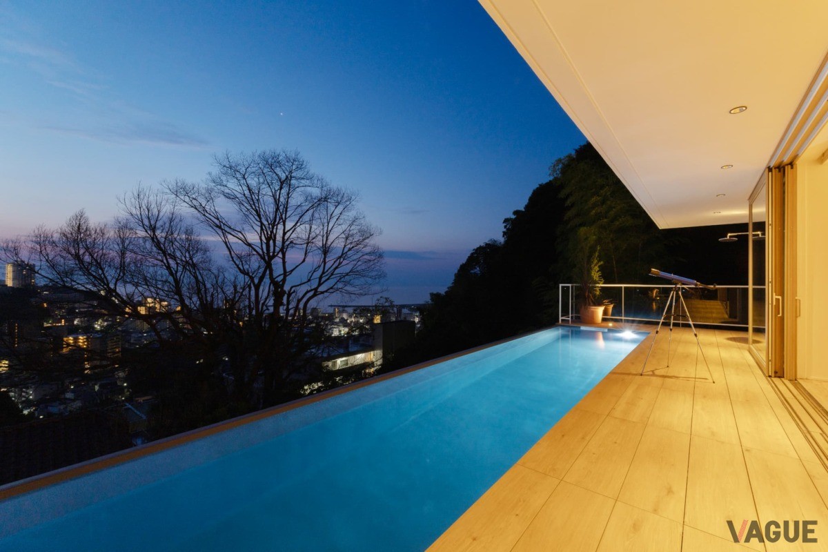 インフィニティプールからの眺め