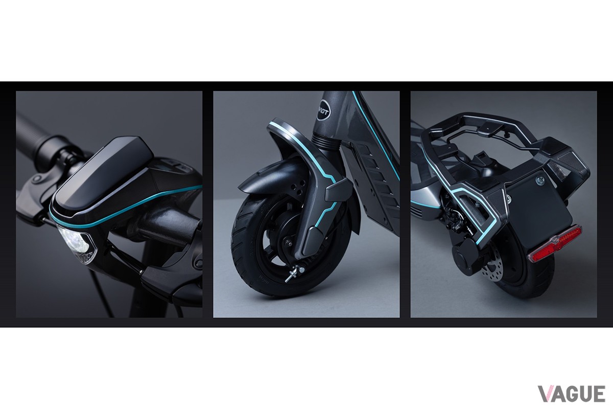 先鋭的かつ繊細な機体デザイン