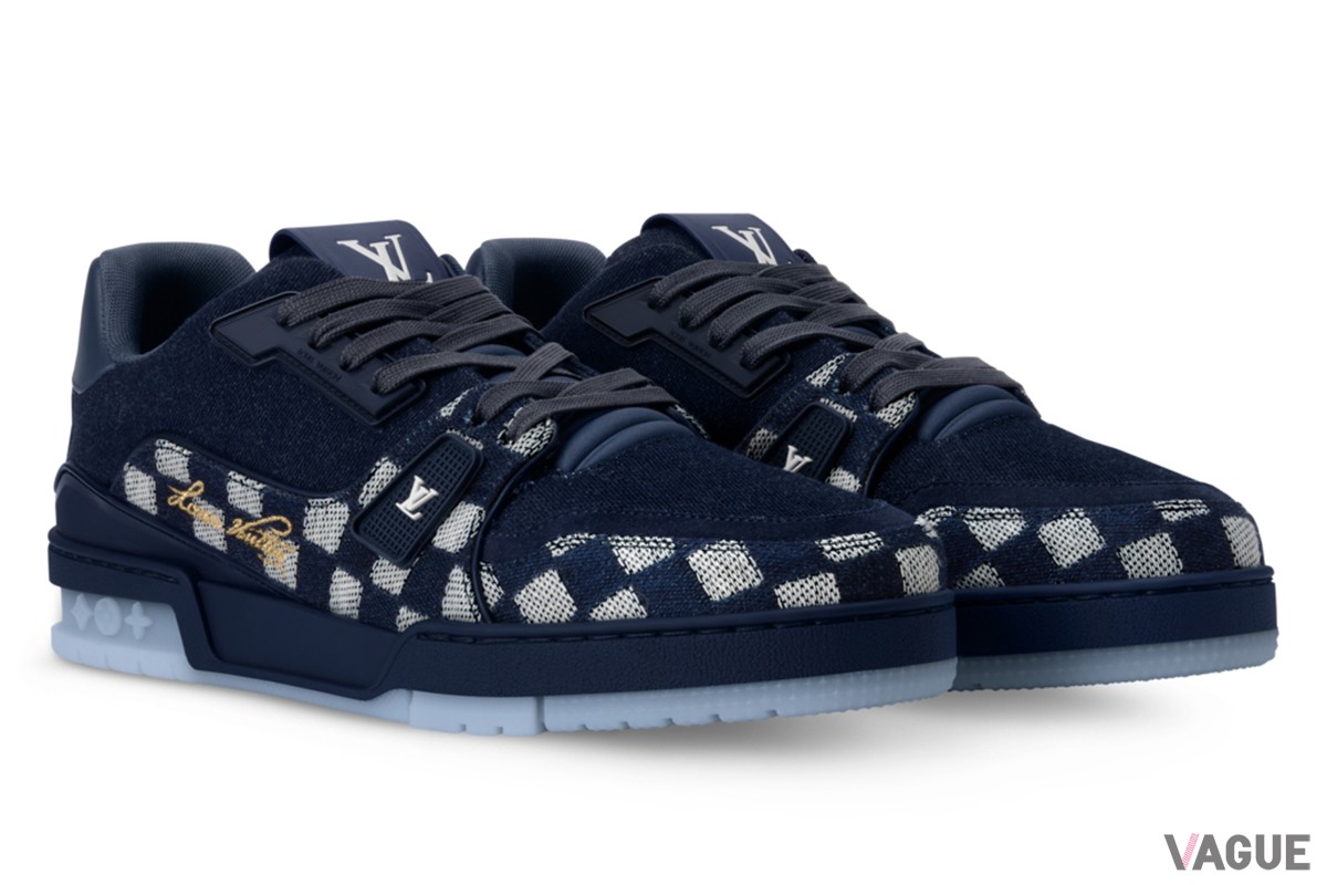 LV トレイナー スニーカー（ダミエ・デニム）：21万4500円