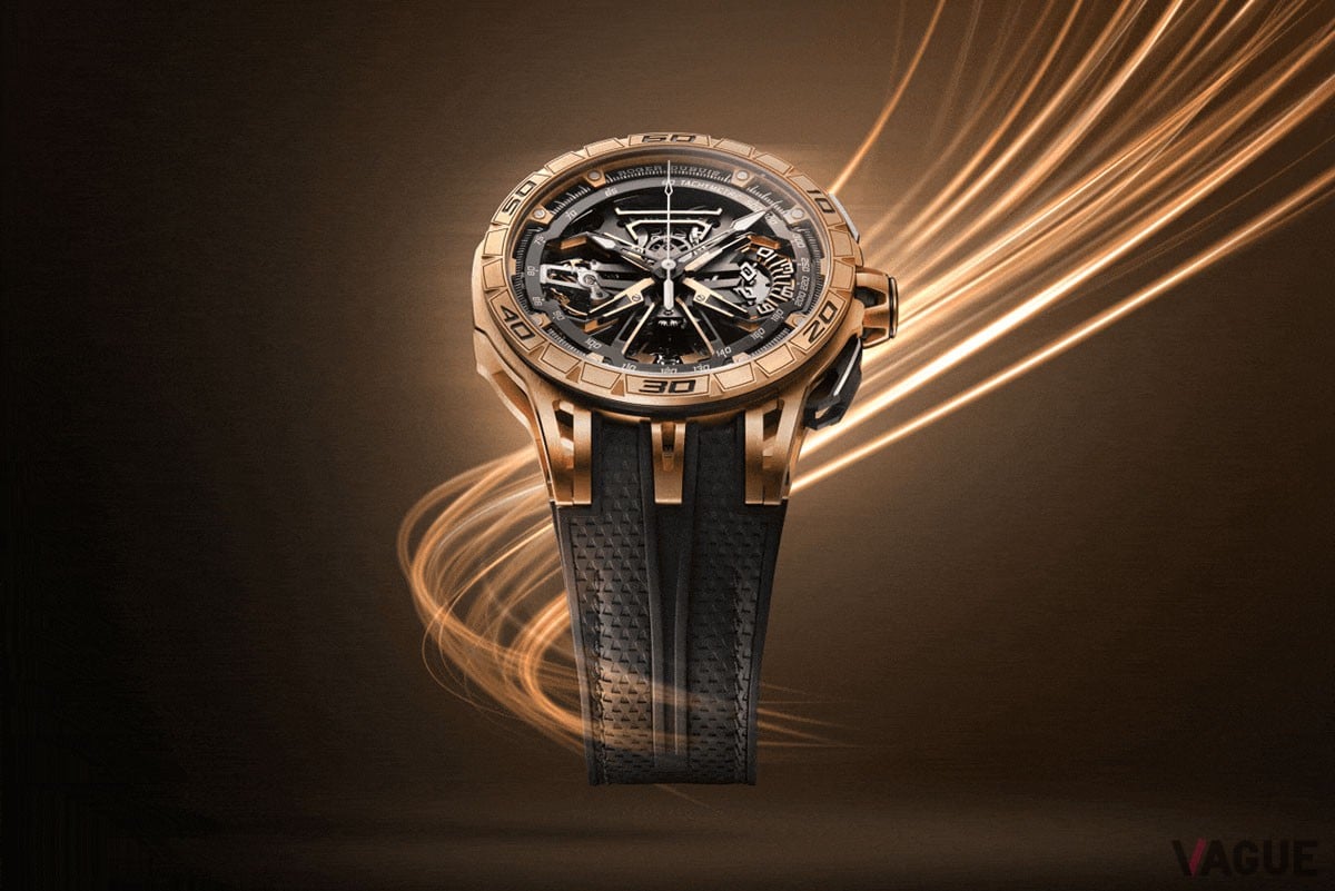 「ロジェ・デュブイ　エクスカリバー スパイダー フライバック クロノグラフ」 （品番：Ref. DBEX1138、2051万5000円 消費性込）