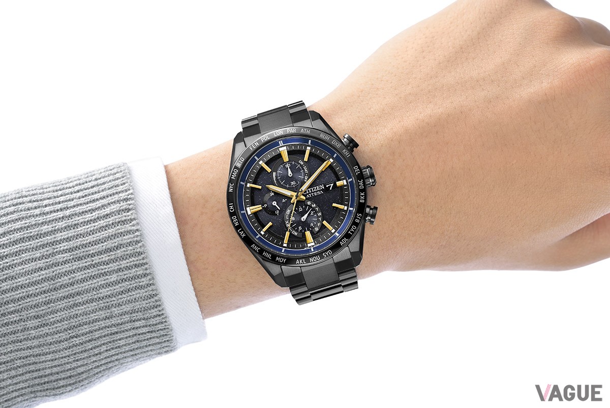 ケース径は42.0mm。エコ・ドライブにより安定的に駆動する