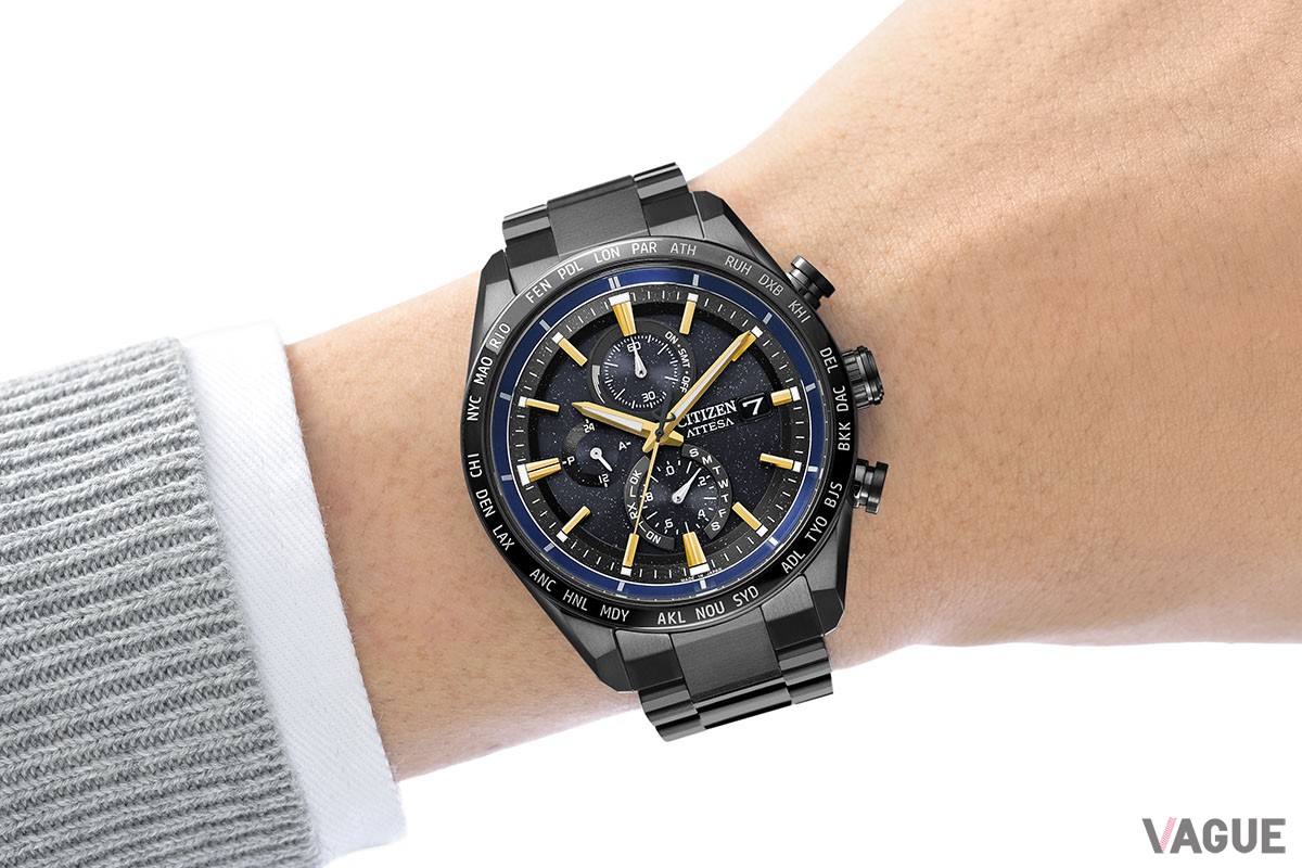 ケース径は42.0mm。エコ・ドライブにより安定的に駆動する