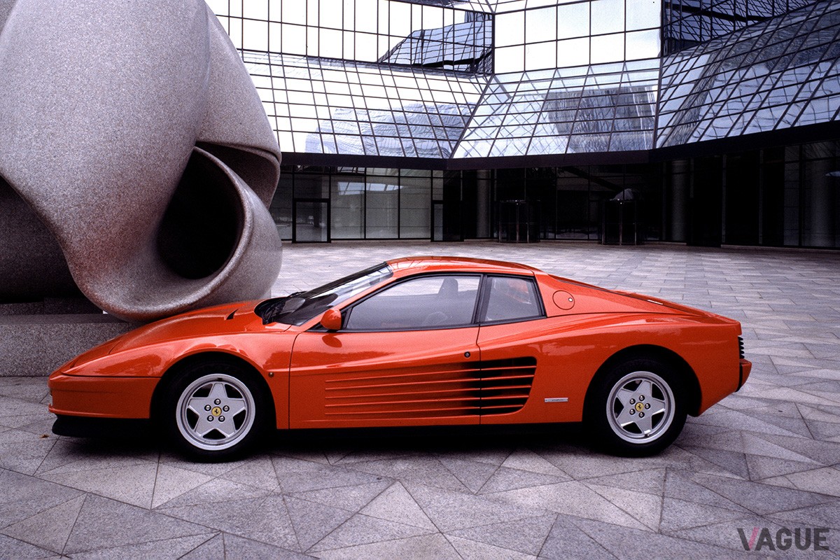 「512BBi」の後継車として1984年に発表されたフェラーリ「テスタロッサ」