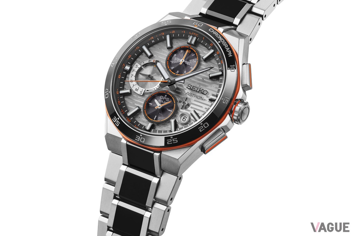 随所にネオンオレンジカラーのアクセントを加えた、スポーティさが魅力となるデザインの「SBXC183」