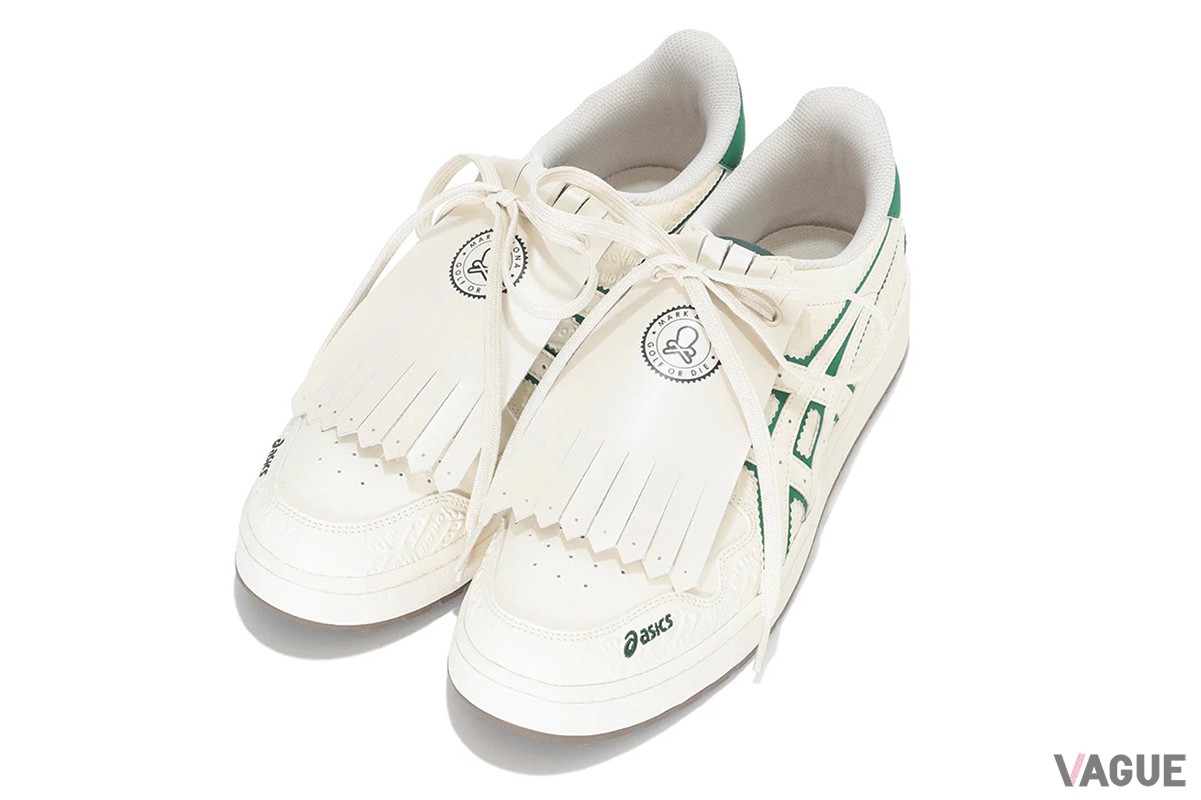 アシックスとのコラボにより誕生したマークアンドロナのゴルフシューズ「Tassel Striders」