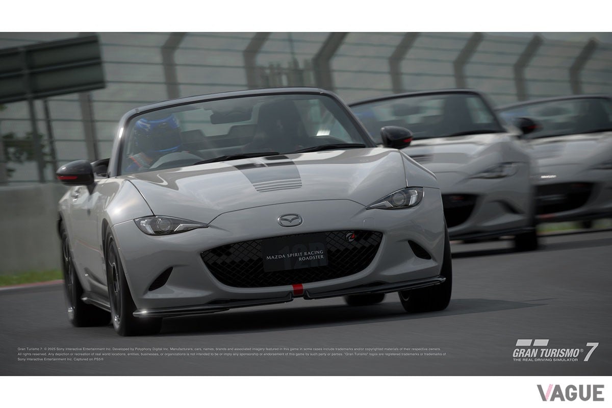 正式発表前にもかかわらず『グランツーリスモ７』に収録されたマツダ「MSR ロードスター 12R」
