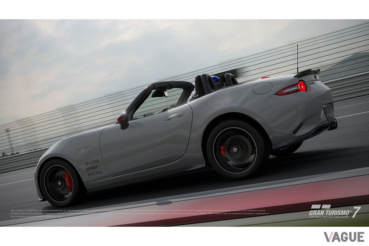 正式発表前にもかかわらず『グランツーリスモ７』に収録されたマツダ「MSR ロードスター 12R」