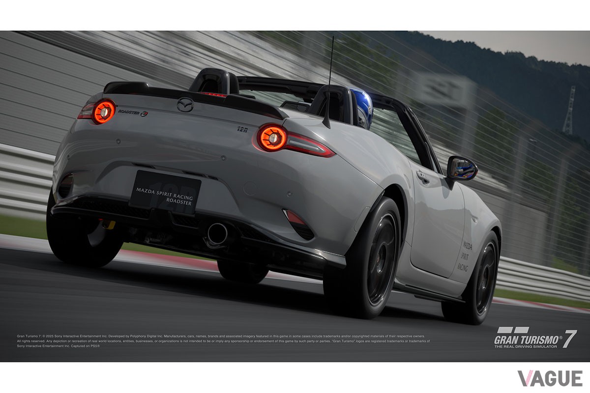 正式発表前にもかかわらず『グランツーリスモ７』に収録されたマツダ「MSR ロードスター 12R」