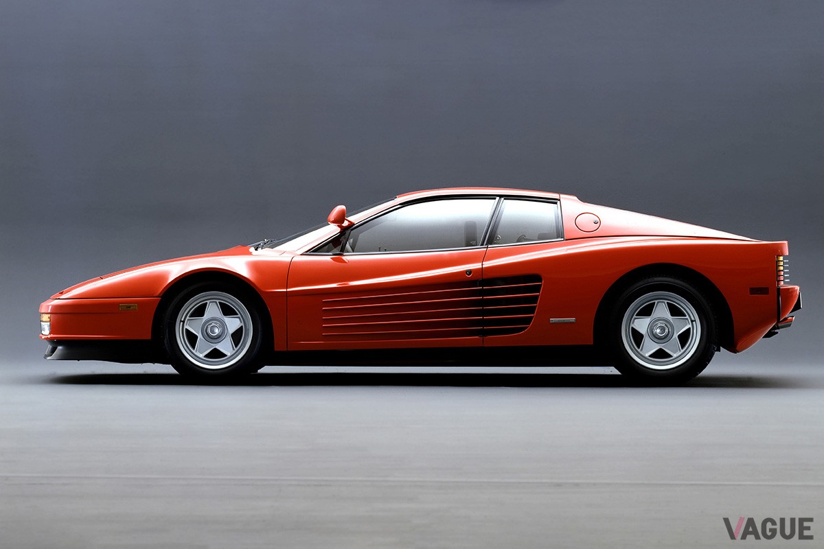 「512BBi」の後継車として1984年に発表されたフェラーリ「テスタロッサ」