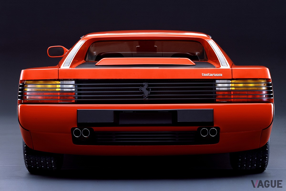 「512BBi」の後継車として1984年に発表されたフェラーリ「テスタロッサ」