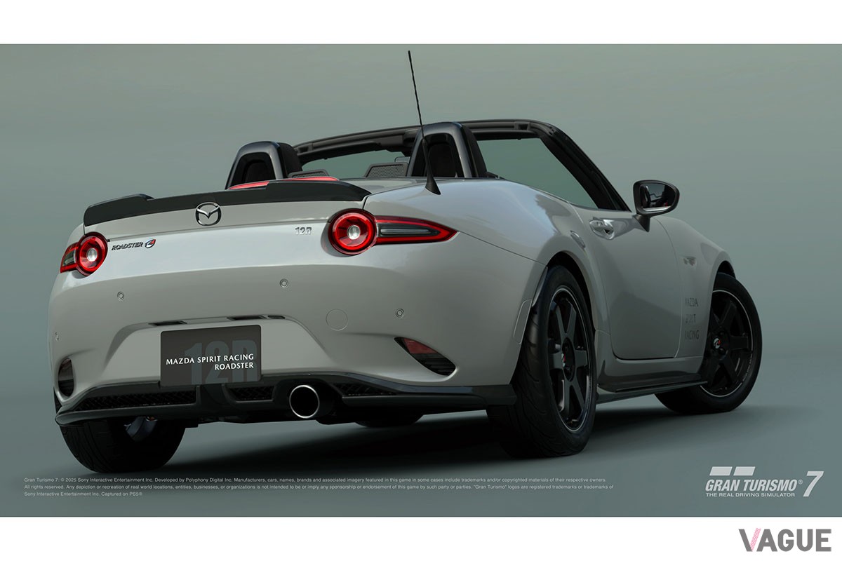 正式発表前にもかかわらず『グランツーリスモ７』に収録されたマツダ「MSR ロードスター 12R」
