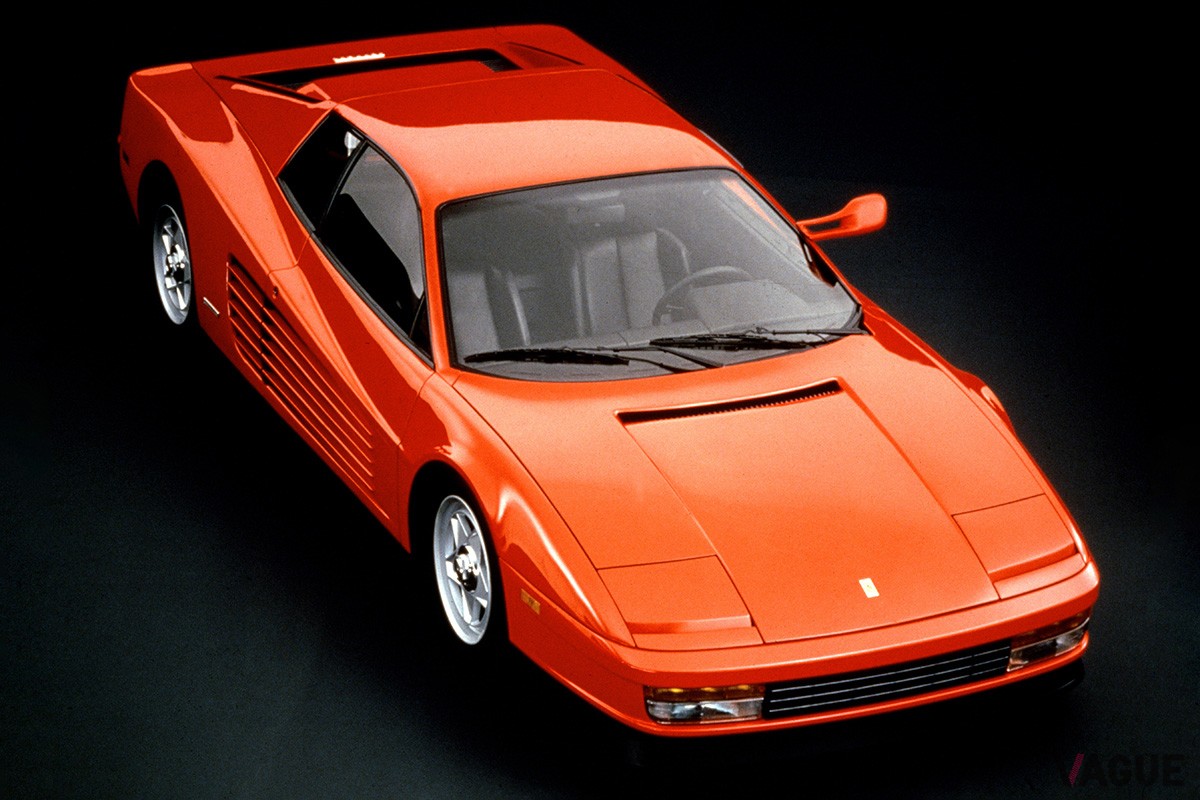 「512BBi」の後継車として1984年に発表されたフェラーリ「テスタロッサ」