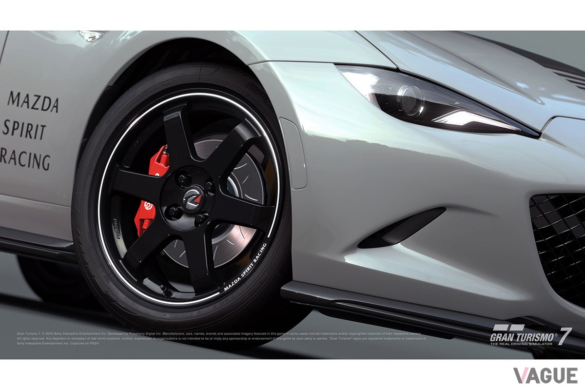 正式発表前にもかかわらず『グランツーリスモ７』に収録されたマツダ「MSR ロードスター 12R」