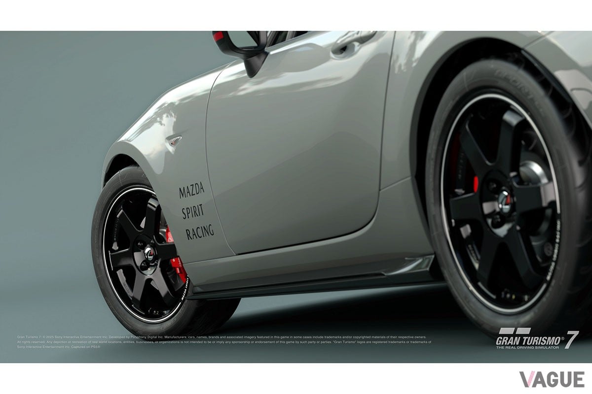 正式発表前にもかかわらず『グランツーリスモ７』に収録されたマツダ「MSR ロードスター 12R」