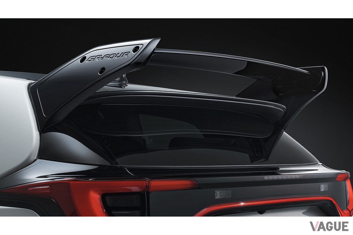トヨタ進化型「GRヤリス」の「エアロパフォーマンスパッケージ」