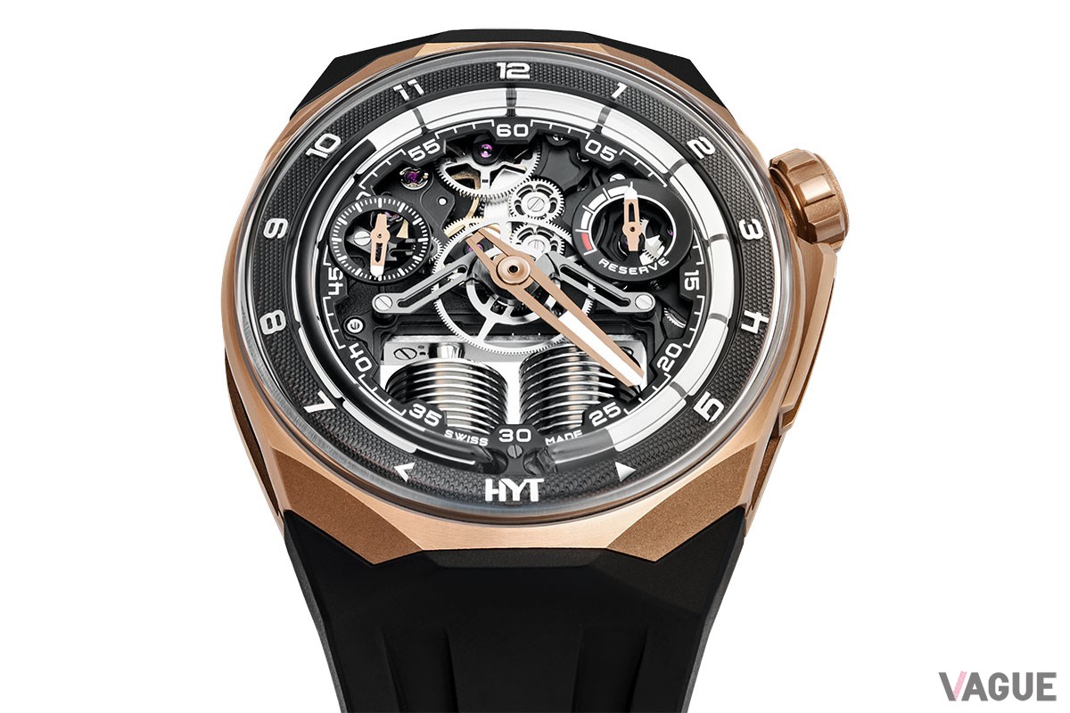 「HYT　S1 5N ゴールド・チタン・リミテッド・エディション “Fally Ipupa”」（品番：H03473-A、予価1749万円 消費税込）