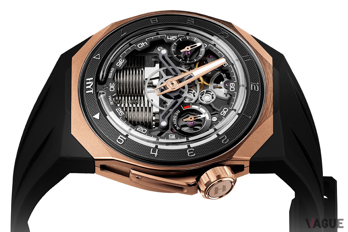 「HYT　S1 5N ゴールド・チタン・リミテッド・エディション “Fally Ipupa”」（品番：H03473-A、予価1749万円 消費税込）