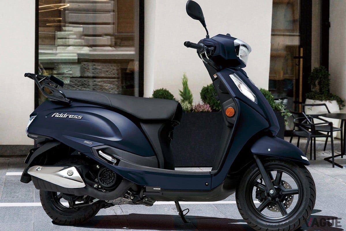 タンデム走行も快適！ 新しいスズキの“原付二種”スクーター「アドレス