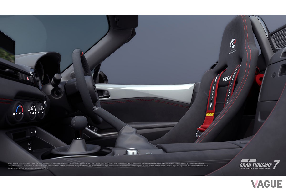 正式発表前にもかかわらず『グランツーリスモ７』に収録されたマツダ「MSR ロードスター 12R」