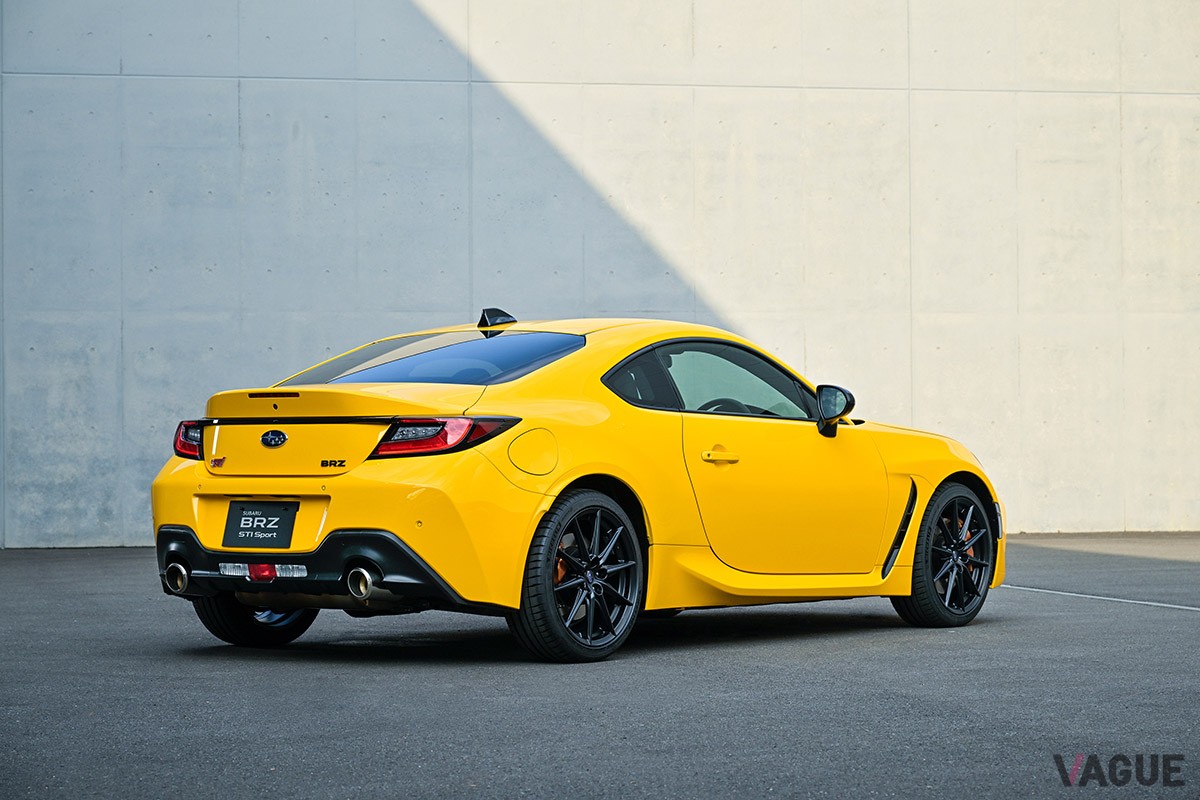 スバル「BRZ」の特別仕様車「STIスポーツ イエローエディション」